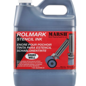 Rolmark Stencil Ink - 1 Quart, Black