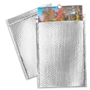 Glamour Bubble Mailers - 13 x 17 1⁄2", Silver