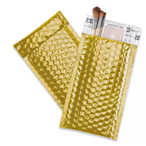 Glamour Bubble Mailers - 5 x 8 1⁄4", Gold