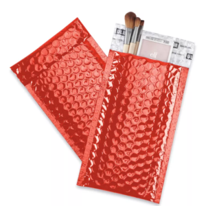 Glamour Bubble Mailers - 5 x 8 1⁄4", Red