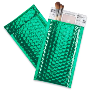 Glamour Bubble Mailers - 5 x 8 1⁄4", Green