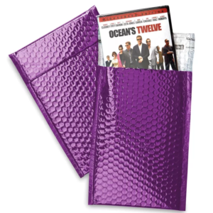 Glamour Bubble Mailers - 7 1⁄2 x 11", Purple