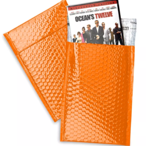 Glamour Bubble Mailers - 7 1⁄2 x 11", Orange