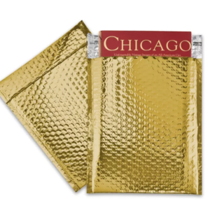 Glamour Bubble Mailers - 9 x 11 1⁄2", Gold
