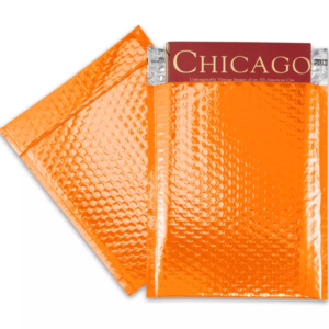 Glamour Bubble Mailers - 9 x 11 1⁄2", Orange