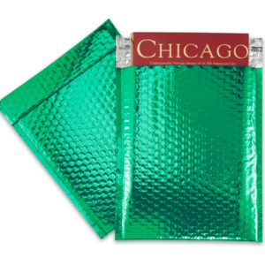 Glamour Bubble Mailers - 9 x 11 1⁄2", Green