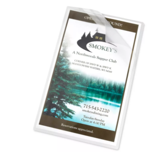 Legal Size Laminating Pouches - Glossy, 10 Mil
