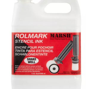 Rolmark Stencil Ink - 1 Quart, White
