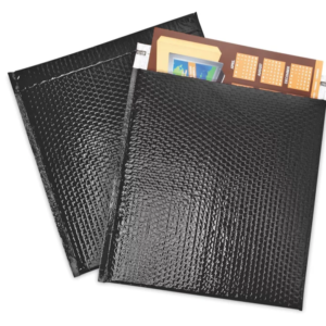 Glamour Bubble Mailers - 16 x 17 1⁄2", Black