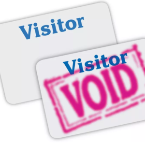 One Day Visitor Badge
