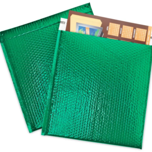Glamour Bubble Mailers - 16 x 17 1⁄2", Green