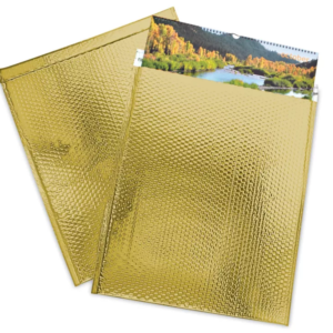 Glamour Bubble Mailers - 19 x 22 1⁄2", Gold
