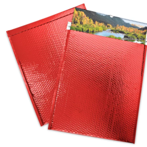 Glamour Bubble Mailers - 19 x 22 1⁄2", Red