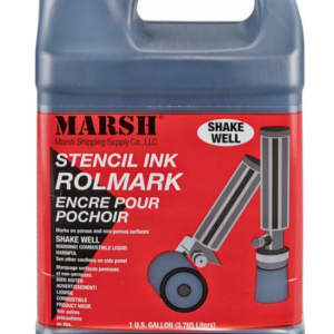 Rolmark Stencil Ink - 1 Gallon, Black