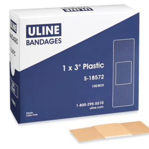 Uline Bandages - Plastic, 1 x 3"