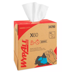 WypAll® Teri X60 Dispenser Box Wipers - 8 x 17"