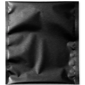 Metallic Glamour Mailers - 6 x 8", Black