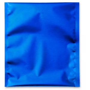 Metallic Glamour Mailers - 6 x 8", Blue