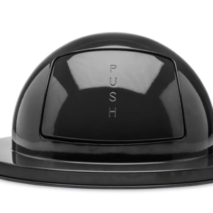 Steel Dome Lid - Black